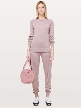 Lululemon  Apres Your Way Jogger  29” Heathered Smoky Blush size M